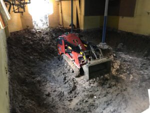 basement dig down / basement lowering to increase basement height