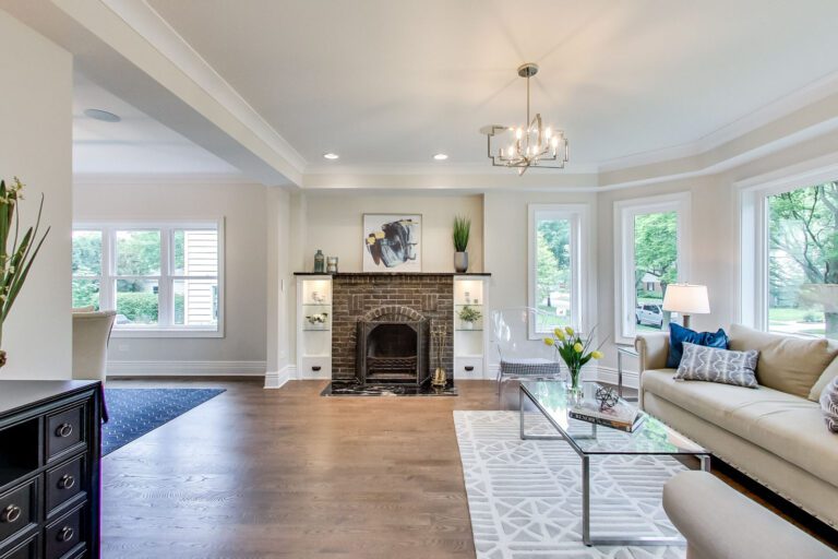 Living room renovation